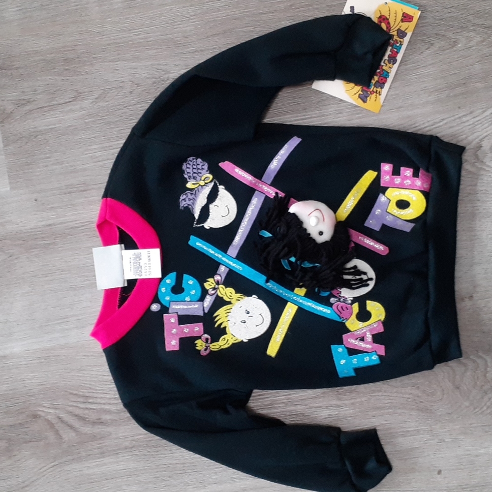 Land 'N Sea Tic Tac Toe Deadstock Vintage Toddler Vintage 80s Neon Costume